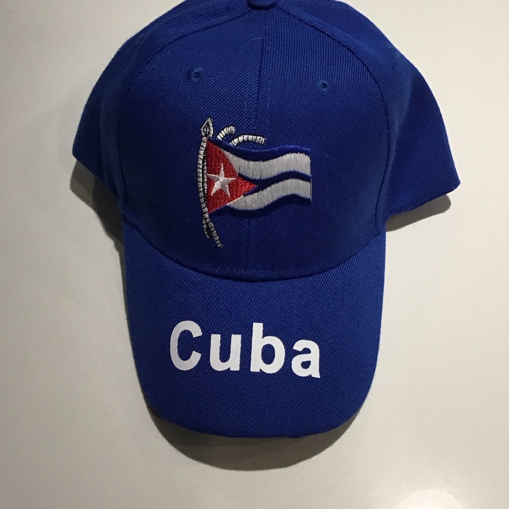 Blue Cuba Baseball Cap